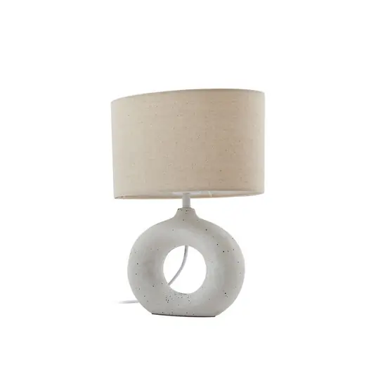 Kody Tischleuchte Beige - Lindby Preisknaller