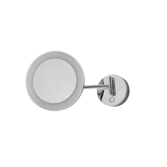Fyria LED Spiegel/Wandleuchte CCT IP44 Chrom - Lucande Echt