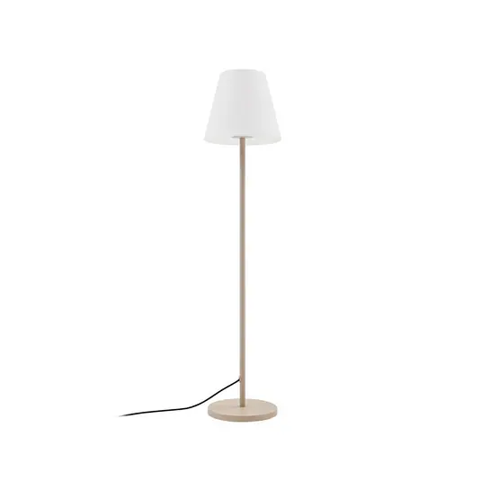 Jaimy Terrassenleuchte, beige, Metall, 150 cm, E27 - Lucande Sonderaktion