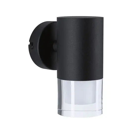 Kame Wandleuchte/Deckenleuchte IP44 Signal Black - Paulmann Zertifiziert