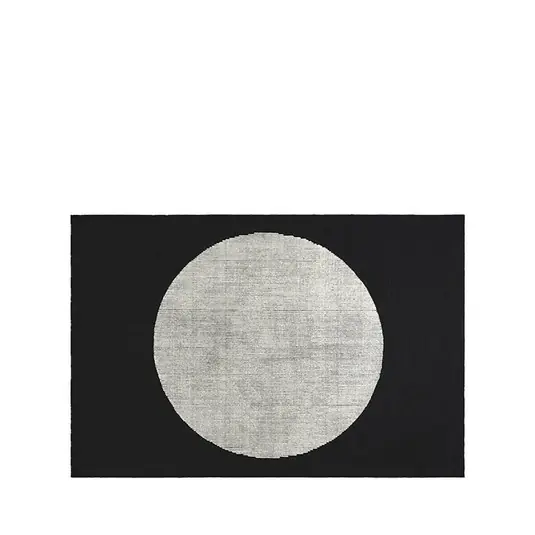 Disc Teppich 170x240 Black - Tom Dixon Rabatt