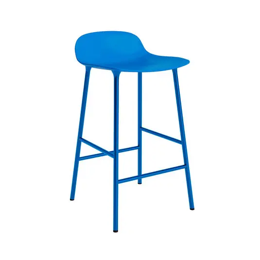 Bestseller Form Barhocker H65 Steel/Bright Blue - Normann Copenhagen