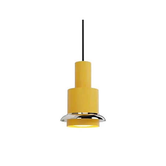 Preis Gesenkt Chaumont Pendelleuchte Ø15xH22 Yellow/Nickel - DCW