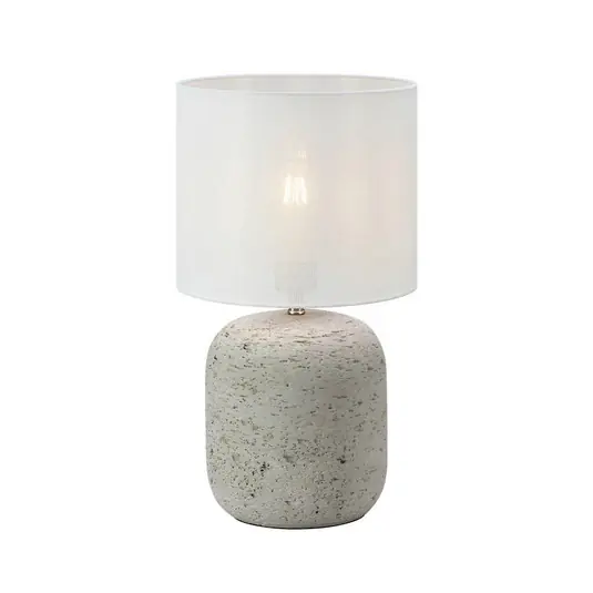 Montagna Tischleuchte H44cm Grey/Offwhite - Markslöjd Markenware