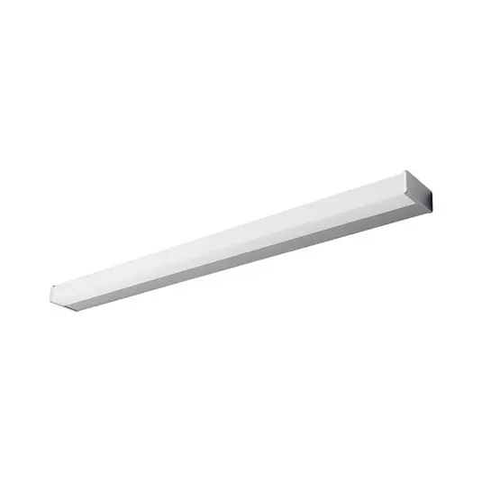 Neu Im Sortiment Lindby LED-Wandlampe Philippa, eckig, 89 cm, chrom, IP44