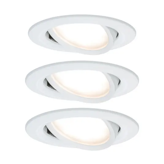 Rabatt Nova Coin LED-Einbauspot 3er schwenkbar, Eisen - Paulmann