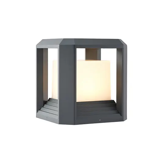 Serenella LED Gartenleuchte Anthracite - Lucande Highlight
