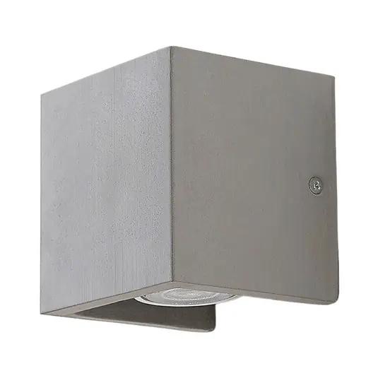 Gerda Down Wandleuchte Concrete - Lindby Sonderangebot
