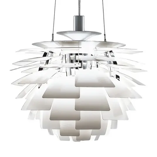 Ausverkauf PH Artichoke V4 Hängelampe, weiß, Ø 60 cm - Louis Poulsen
