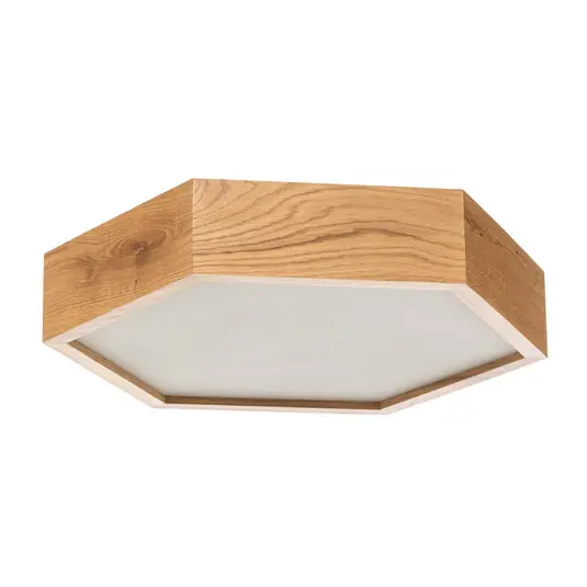 Hagen Deckenleuchte Eiche 43 cm - Envostar Preisknaller