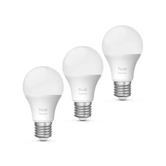 Smart LED-Leuchtmittel E27 A60 8 W RGB CCT 3er - Philips Hue Aktuell
