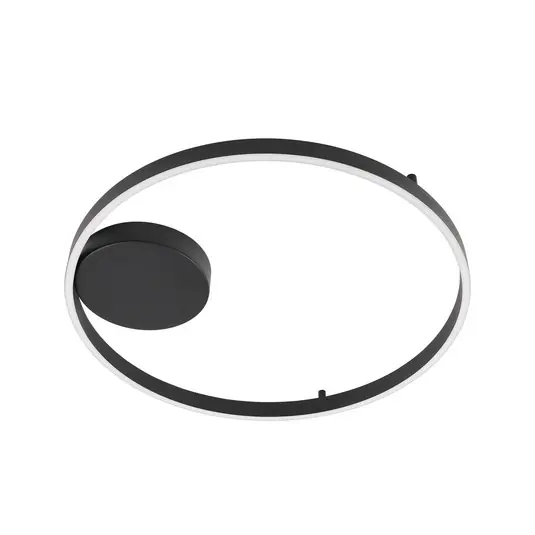 Meistverkauft Moise Smart-LED-Deckenleuchte, schwarz, CCT, Tuya - Lucande