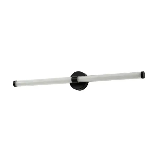 Melisa LED-Wandleuchte, schwarz, 90 cm, CCT, IP44 - Lucande Neu