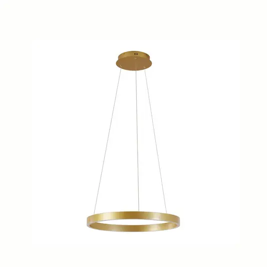 Direktkauf Yonam LED-Hängeleuchte, Ø 60 cm, 1-flg., gold, CCT - Lucande