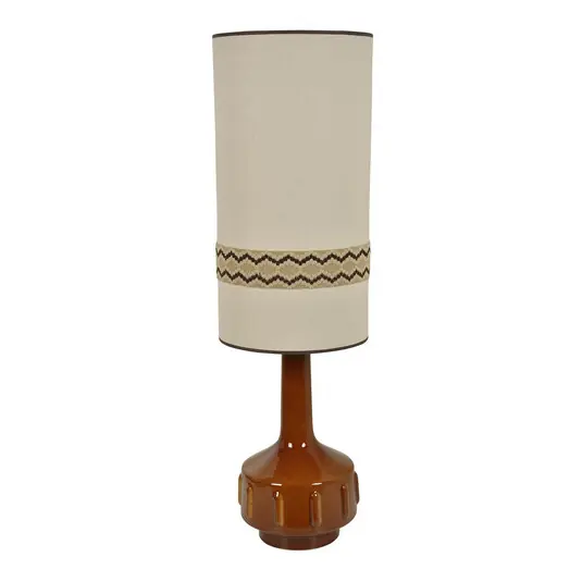 Jimmy Stehlampe braun/beige Borte 121 cm - MARKET SET Sale