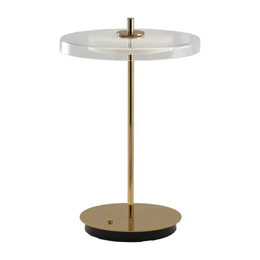Asteria MOVE LED-Akkulampe messing glanz Glas/Metall - UMAGE Angebot