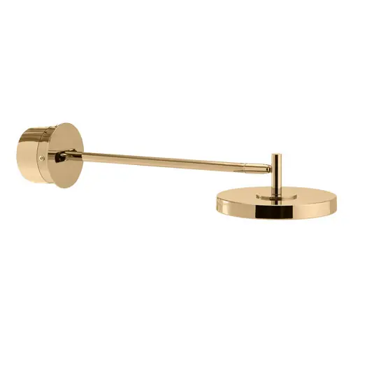Asteria LONG HW LED-Wandlampe messing poliert 45 cm - UMAGE Kracherpreis