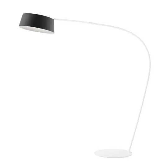 Ausverkauf Oxygen FL1 LED-Bogenleuchte, schwarz, 212 cm - Stilnovo