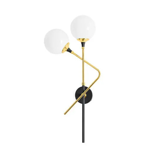 Sale Galassia Wandlampe, oben/rechts, goldfarben 2flg. - Stilnovo