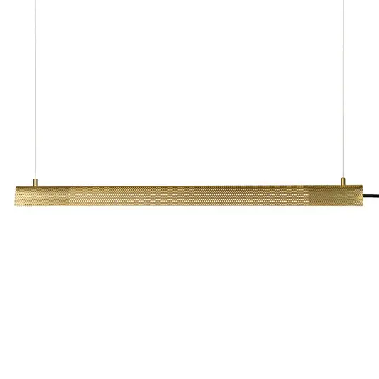 Preisreduziert Radent Hängeleuchte, messingfarben, L 70 cm, G13 - GEJST