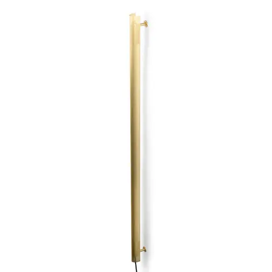 Abverkauf Radent Wandleuchte, messingfarben, H 135 cm, G13 - GEJST