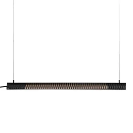 Radent Hängeleuchte, schwarz, Länge 70 cm, G13 - GEJST Expressversand
