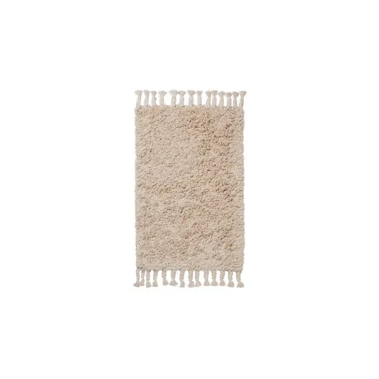 Preis Gesenkt Amass Hochflormatte, cremeweiß, 50 cm x 70 cm - ferm LIVING