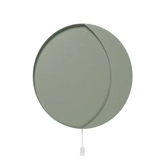 Neba LED-Wandleuchte, grün, Ø 45 cm, Eisen - ferm LIVING Super-Preis