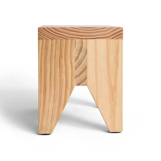 Manolito Hocker, Kiefernholz natur, 30 x 20 x 25 cm - HAY Preisknaller