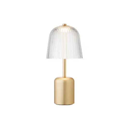 Asteea LED-Akku-Tischlampe messingfarben Höhe 27 cm - Nuura Angebot