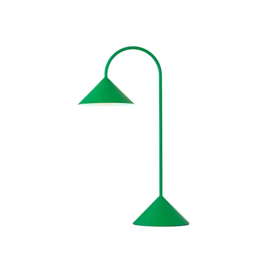 Grasp LED-Akku-Tischlampe, grün, Höhe 47 cm, Metall - FRANDSEN Preisreduziert
