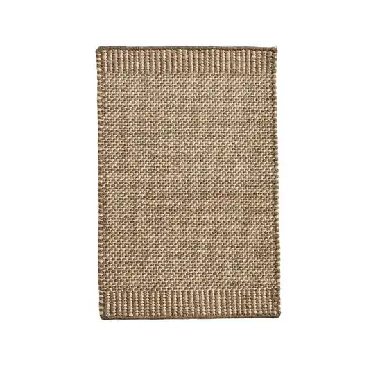 Geprüft Rombo Türmatte, braun, 40 x 60 cm, Wolle/Jute - Woud