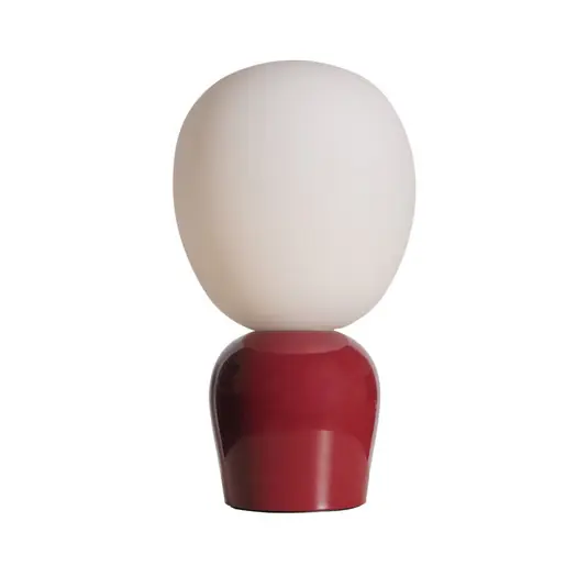 Buddy Tischleuchte, rot, Metall/Glas, Höhe 33,5 cm - Belid Aktuell