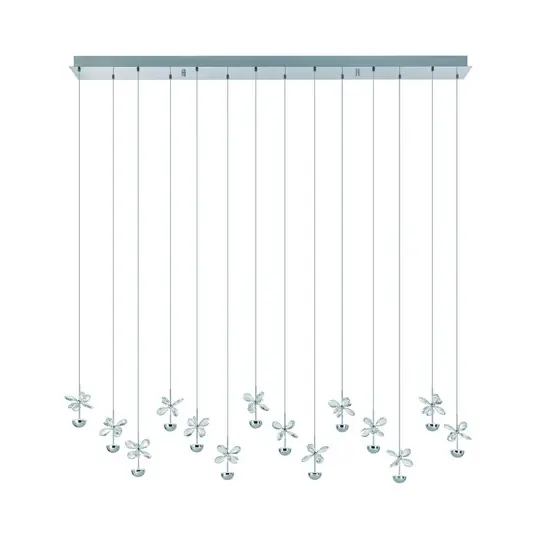 Garantierte Lieferung Pianopoli Hängelampe chrom 140 cm lang - EGLO Stars Of Light