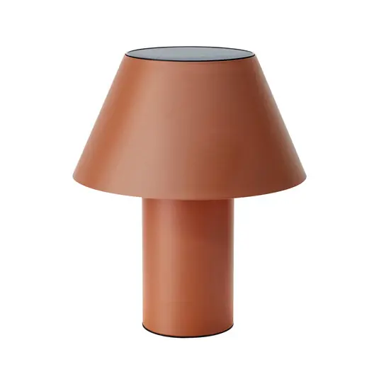 Vivo LED-Solar-Tischlampe, braun, IP44, Höhe 30 cm, dim. - Markslöjd Top-Angebot