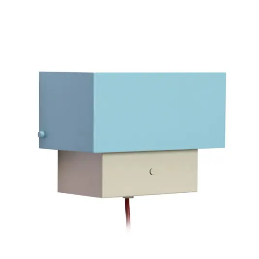 Arte Wandleuchte blau/sand Breite 22 cm - HÜBSCH Preiswert