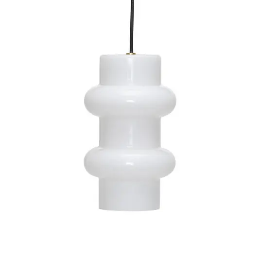Markenware Pilule Double Hängelampe weiß glänzend Ø 15 cm - HÜBSCH