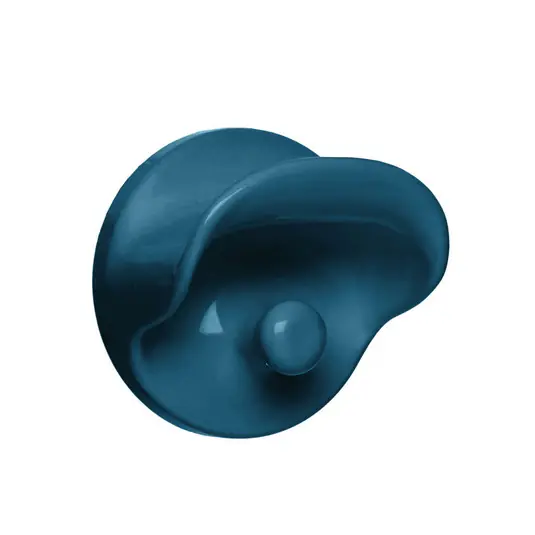 Kleiderhaken, Ø 11 cm, blau - Kartell Geprüft