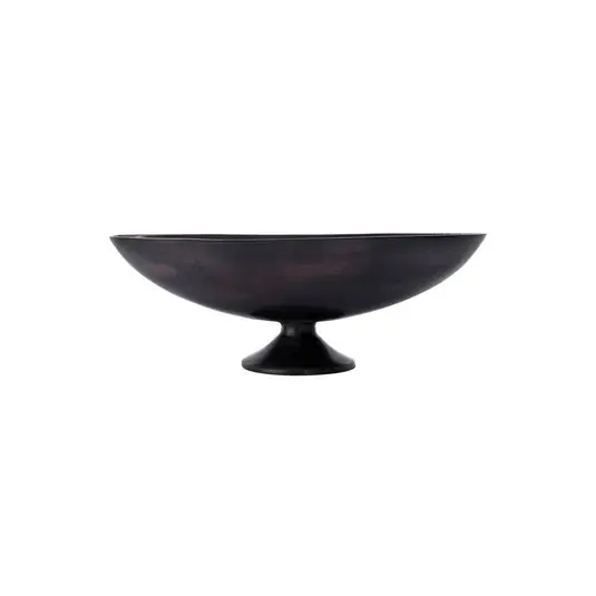 Preisknaller HDFoy Schüssel, Metall brüniert, 45 x 15 cm - House Doctor
