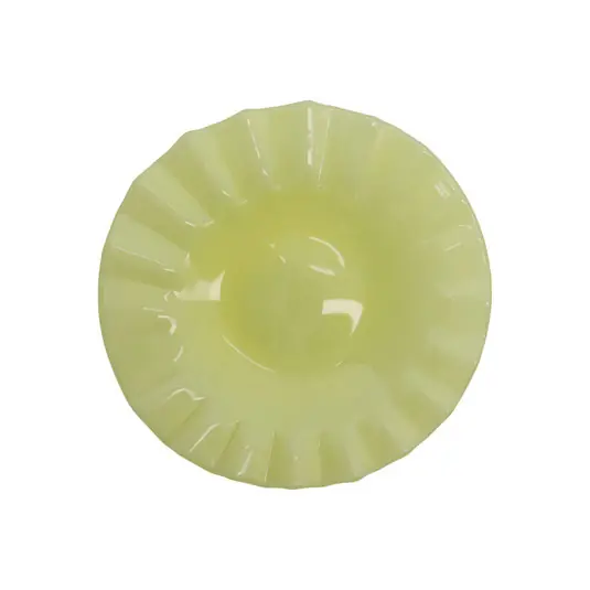 Markenware HDTray Schale, gelb, Ø 19 cm, Glas - House Doctor
