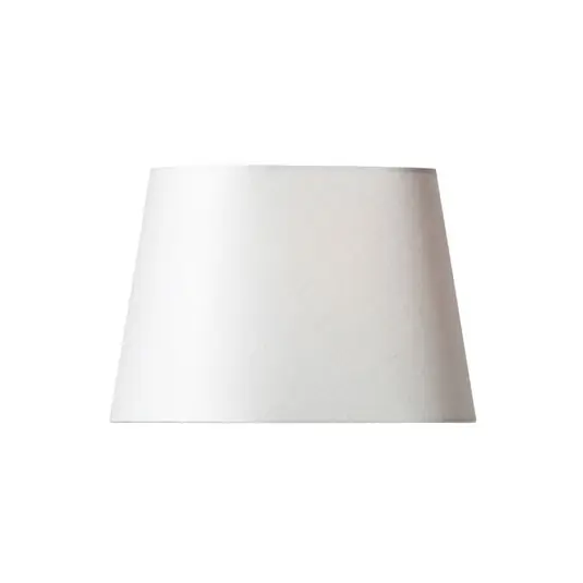 Preiswert Basic oval Lampenschirm, weiß, Länge 23 cm - Watt & Veke