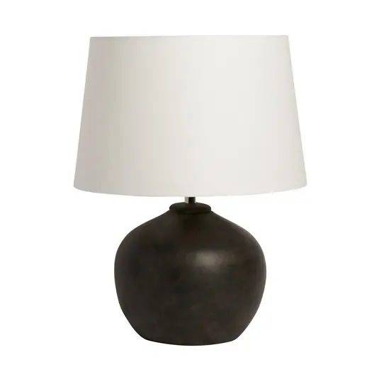 Mona Black Tischlampe, schwarz, Höhe 28cm, E27 - Watt & Veke Versand Am Gleichen Tag