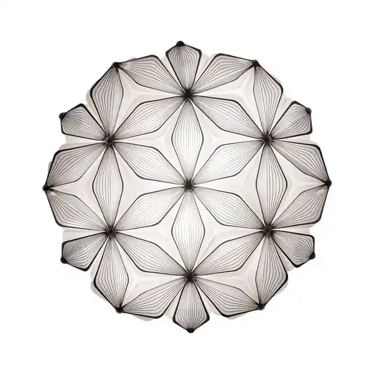 C'EST LA VIE Deckenlampe, schwarz, Ø 47 cm, 2-flg. - Slamp Preisreduziert