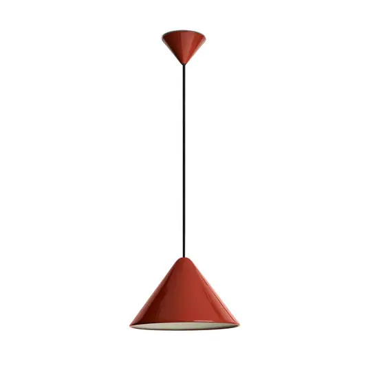 Compass Pendellampe, rot, Ø 26 cm, GX53 - Hay Top-Seller