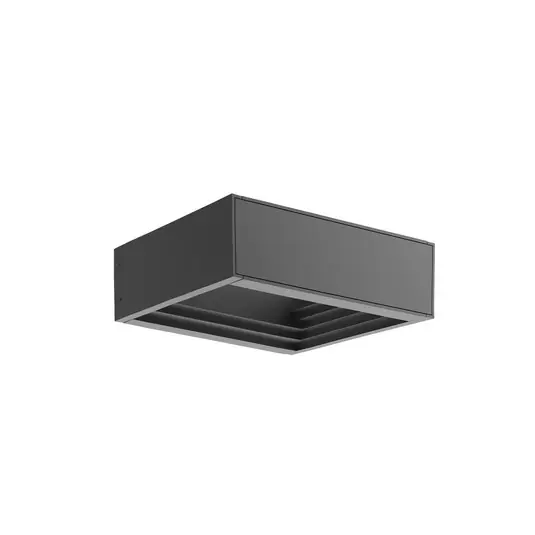 Ashkan LED-Wandleuchte, anthrazit, IP65 - Lucande Knallerangebot