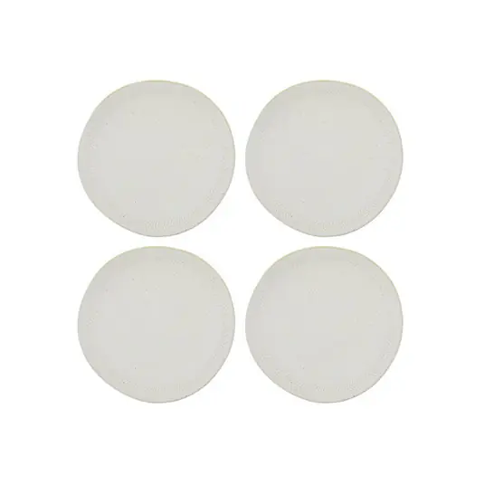 Neu Serve Teller 4er, Ø 22,5 cm, Steingut, creme - Hous Doctor