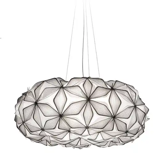C'EST LA VIE Hängelampe schwarz/Kabel klar, Ø70cm - Slamp Mega-Angebot