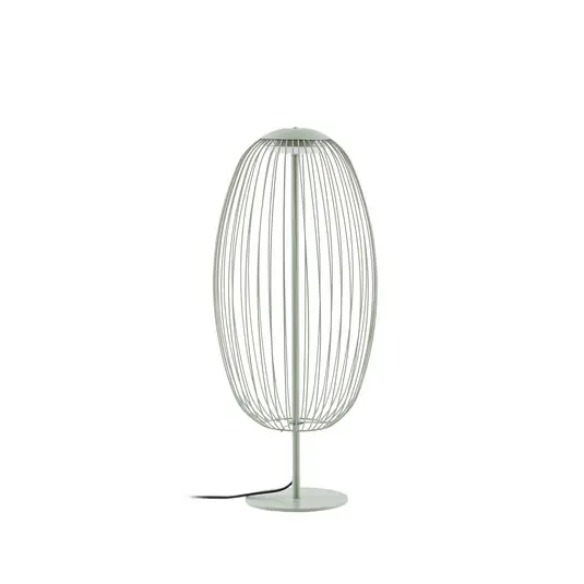 Richi LED-Außenstehleuchte, Höhe 90 cm, Hellgrün, IP44, Metall - Lucande Markenware