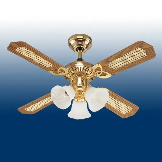 Zertifiziert Ventilator Princess Trio Holz leise Ø 105 cm - Westinghouse