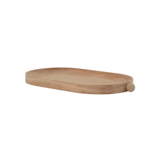 Inka Tablett, holz hell, 34 cm, Eiche - OYOY Living Design Kracherpreis